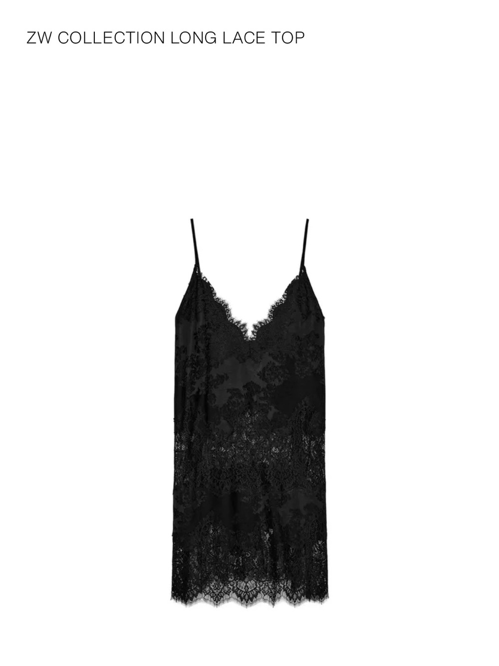 Zara lace top